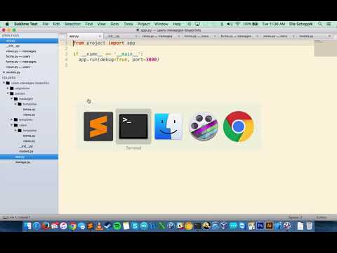 Intermediate Flask - Structuring Larger Flask Applications w/Blueprints