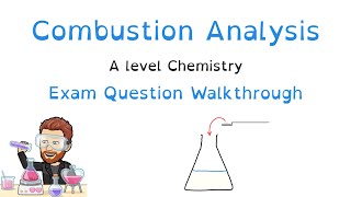 Combustion Analysis | A level Chemistry Exam Question walkthrough