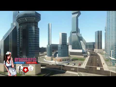 Gyroscopic Elevated Ambulance: Fire Rescue Driving Video