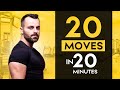 20 EXERCISES IN 20 MINUTES (BODYWEIGHT ONLY)