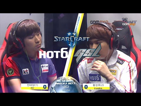 TY vs Losira TvZ Code A Day 1 Match 3 Part 2, 2015 HOT6 GSL Season 3   StarCraft 2