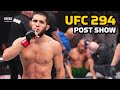 UFC 294 Post Show: Reaction To Islam Makhachev's Stunning KO, Khamzat Chimaev, Officiating Blunders
