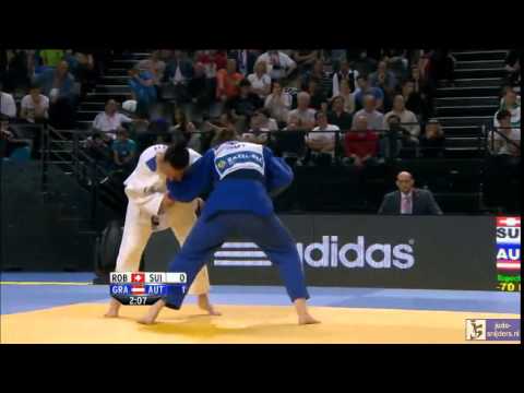 Judo 2014 European Championships Montpellier: Robra (SUI) - Graf (AUT) [-70kg] rep
