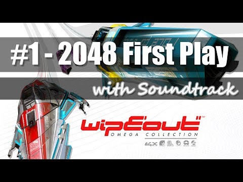 #1 Wipeout Omega Collection (2048 - with music) PS4 Gameplay 60fps - Let's Play Walkthrough Part 1