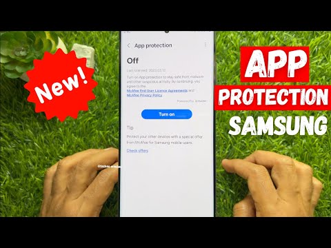 How to Turn on App Protection Feature on Samsung Galaxy SmartPhone