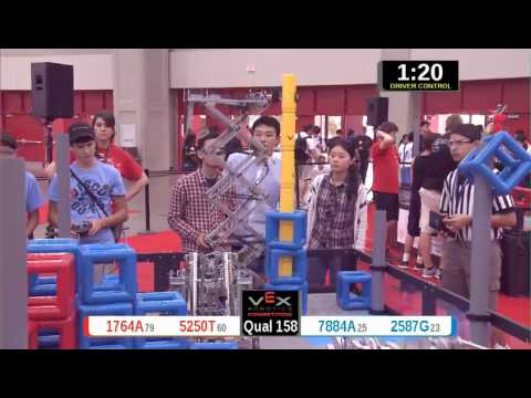 2015 VRC Arts Q158 - 1764A 5250T vs 7884A 2587G - 41 to 65 - VEX Worlds 2015 - Arts Division