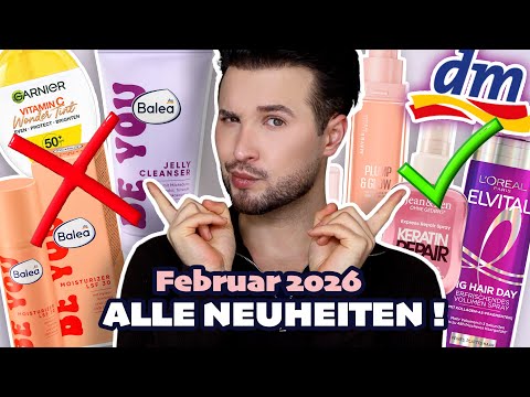 OCH NE 😫 Alle DM NEUHEITEN Februar 2026 😳| Make Up, Hautpflege & HACKS | Maxim Giacomo