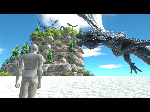 HOW TO SURVIVE DRAGONS ATTACK IN WINTER SHELTER!?-Animal Revolt Battle Simulator
