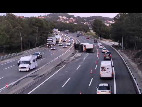 Accidente en la AP-7