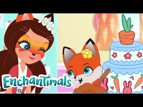 Ciasto marchewkowe! 😋 Enchantimals Po Polsku | Kreskówki dla dzieci