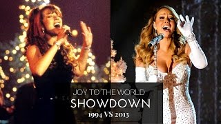 Joy To The World (1994 vs 2013 SHOWDOWN) | Mariah Carey