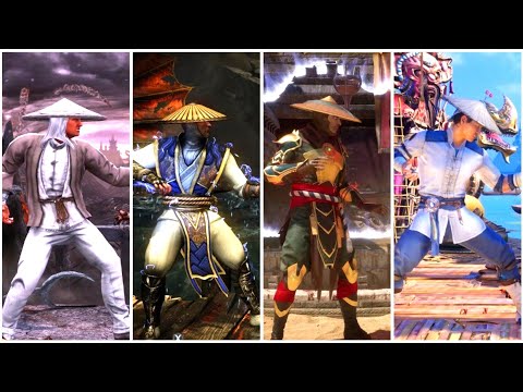 Raiden MK9 Vs MKX Vs MK11 Vs MK1 (Mortal Kombat)
