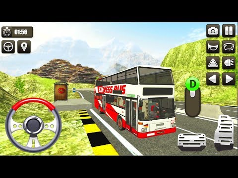 Hill Bus Driving Simulator 2019:Brazil Bus Racing #1 - Bus Game Android Gameplay