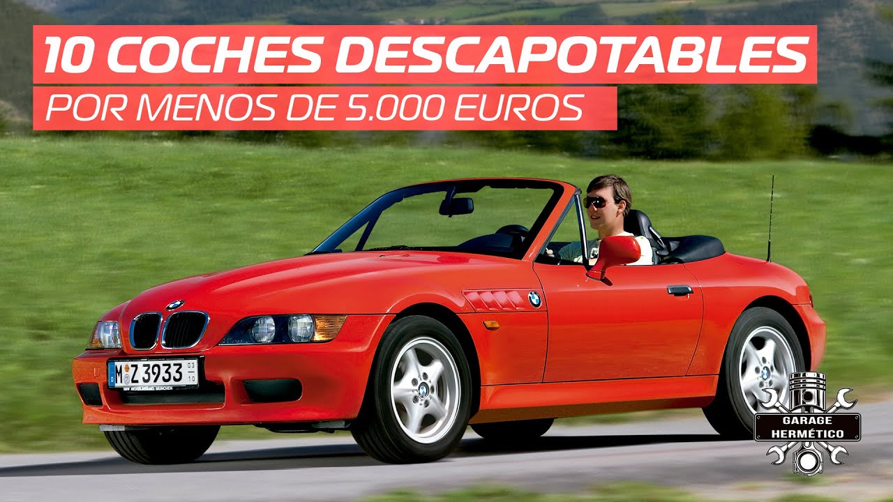 10 coches descapotables por menos de 5.000 euros