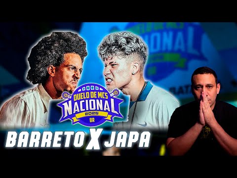 ZEN REAGINDO- GRANDE FINAL NACIONAL BARRETO X JAPA! DUELO DE MC'S NACIONAL