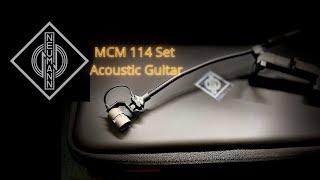Video thumbnail for Perfect for the stage!! The Neumann MCM 114 Set for Guitar by Jon is just TOO LouD!!