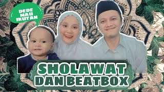 Download lagu Sholawat dibarengi Beatbox|Suami istri duet|Ustadzah Lutfie & Ustadz Iqbal mp3
