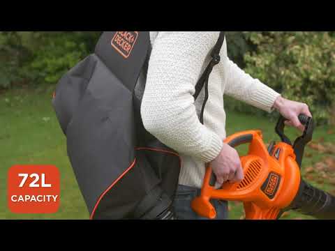 BLACK+DECKER™ 3000W Back Pack Blower Vac