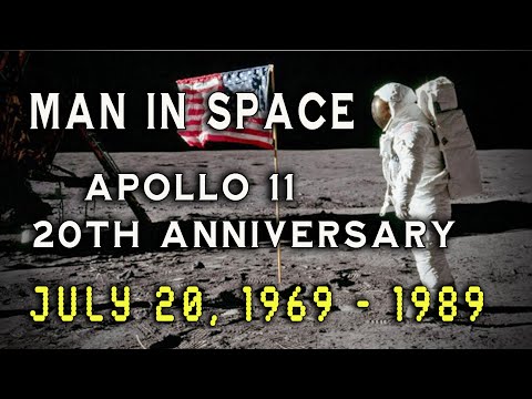 "Man In Space" (1989) - Apollo 11 Moon Landing 20th Anniversary Special
