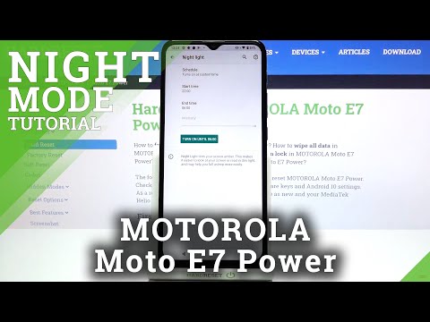 How to Enable Eye Comfort Mode on MOTOROLA Moto E7 Power – Use Blue Light Filter