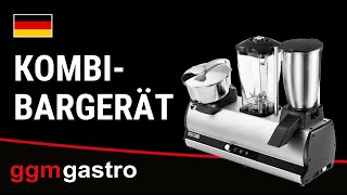 Appareil de bar combiné - Mixeur & Presse-agrumes - 150 + 750 Watts