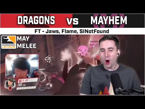 OWL May Melee Companion Stream: Dragons vs Mayhem - ft Jaws, Flame, SINotFound