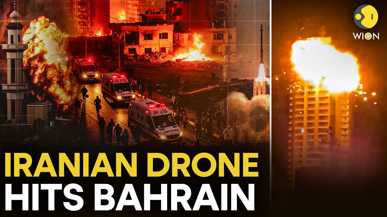 Israel‑Iran War: Iranian Drone Hits Residential Building in Bahrain, Sparks Fire | Originals