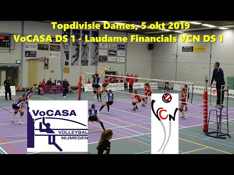 2019-04-13 VoCASA D1 - VCN D1 (topdivisie Dames Volleybal)