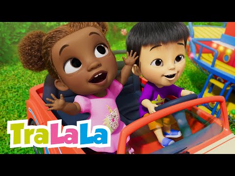 NOU🚩Cântecul vehiculelor + Cântecul meseriilor 😁 Cântece pentru copii - Grădinița TraLaLa