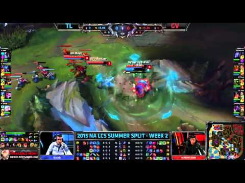 Quas Won't Die (NA LCS Summer Split 2015 - Week 2 Day 2 TL vs GV)