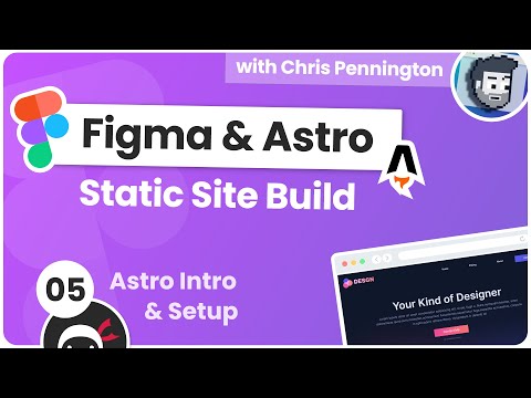 Build a Static Site with Figma Astro 5 Astro Intro Setup