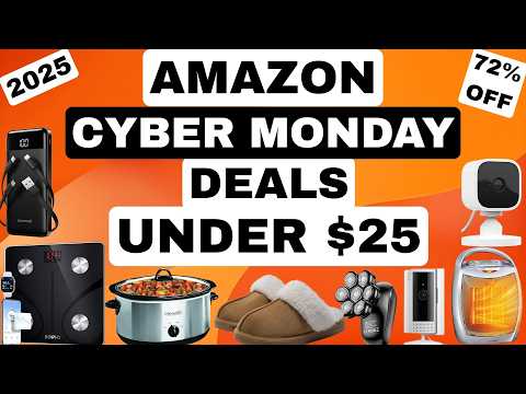 Top 41 Amazon Cyber Monday Deals Under $25 - Insane 72% OFF
