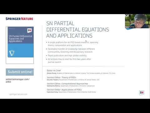 SN Partial Differential Equations and Applications Webinars - Yanyan Li