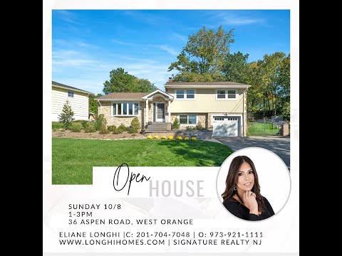 Step into Serenity 🍃 | 36 Aspen Road, West Orange, NJ | Where Luxury Meets Nature's Beauty