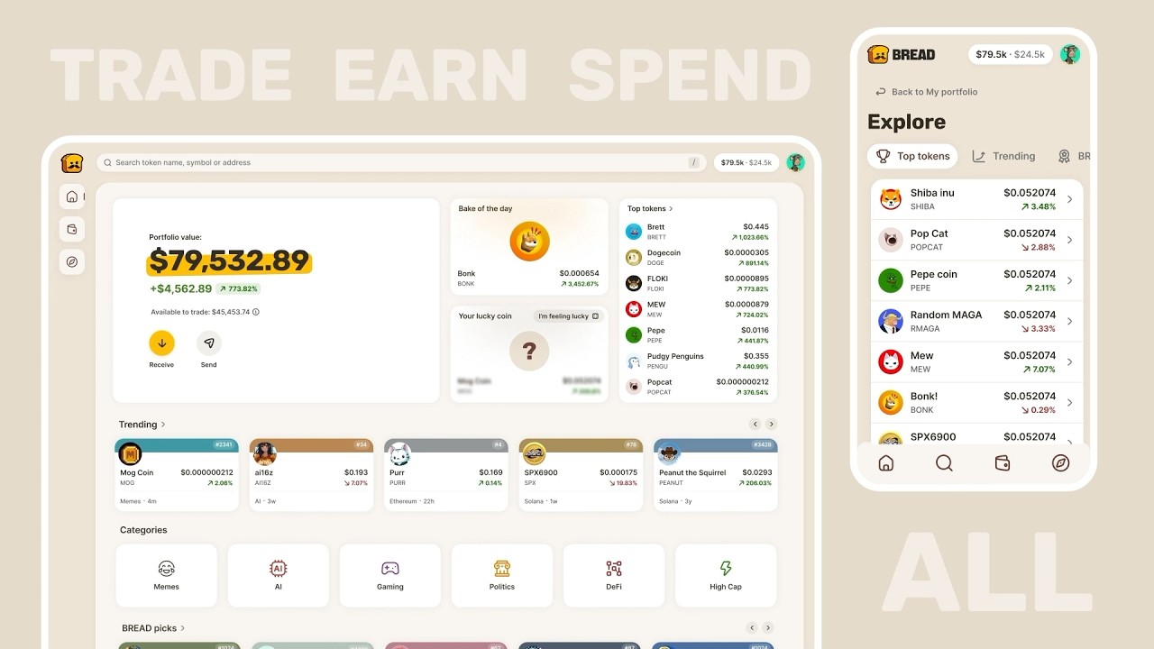 Video for BREAD: Crypto Payments Concept