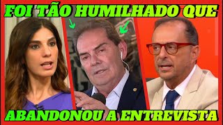 VEXAME AO VIVO: O RELATOR DO PROJETO DE LIVRA BOLSONARO NÃO AGUENTOU A PRESSÃO E FUGIU DA ENTREVISTA