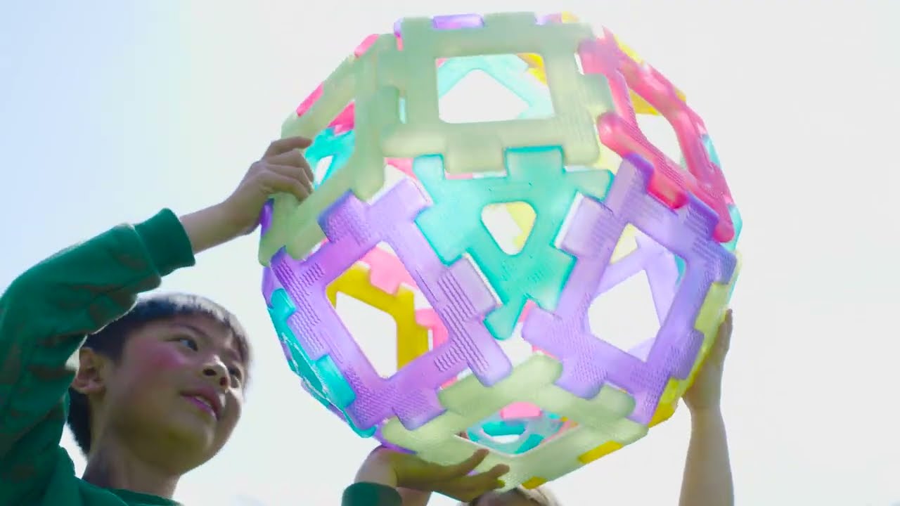 Translucent Giant Polydron Set