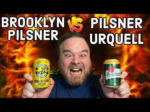 EPIC BEER BATTLE!! Brooklyn Pilsner VS Pilsner Urquell!