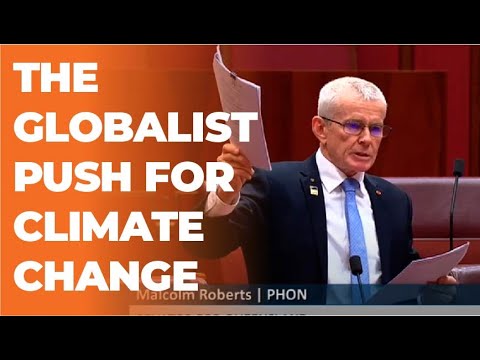 So it’s come to this – Globalist push on Climate Change