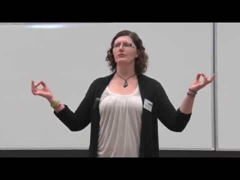 CMST's Sarah Marley winning 3MT @ Curtin Uni 2014