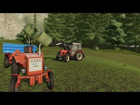 FS 22| THE HILLS OF SLOVENIA- BALING GRASS