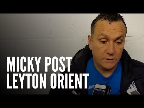 Post-Match | Micky Mellon (Leyton Orient)