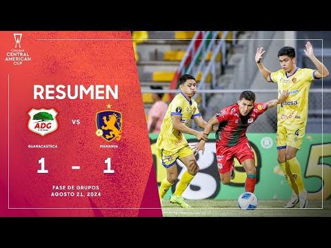 Guanacasteca vs Managua FC | Copa Centroamericana 2024 | Fase de Grupos