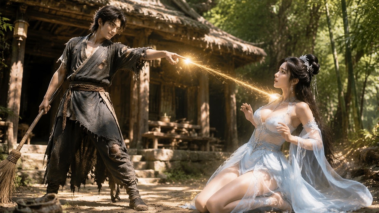 美女仙尊當眾羞辱落魄乞丐，所有人都等著看笑話，沒想到乞丐雙指掐訣，美女仙尊居然動不了了！原來他竟是消失多年的天君大人！身份曝光後，仙尊徹底後悔，攜百萬珍寶登門求原諒！