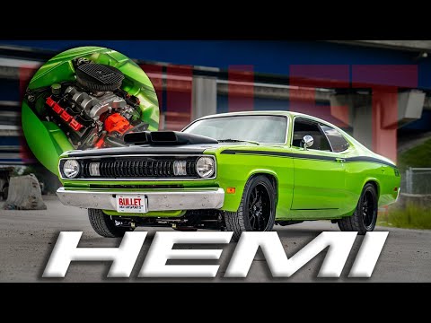 Burnout Happy Hemi | 1971 Plymouth Duster Review | " Monster Green Mopar "
