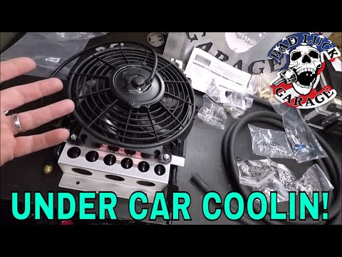 DERALE REMOTE TRANSMISSION COOLER INSTALL ON CHAOS THEORY CAMARO