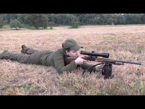 Fuchsjagd mit der Merkel Kipplaufbüchse K3 Lady DS