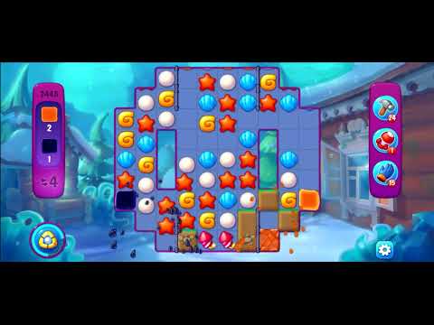 Fishdom Super Hard level 2445 no boosters フィッシュダム