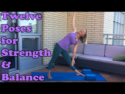 12 Yoga Poses For Strength & Balance