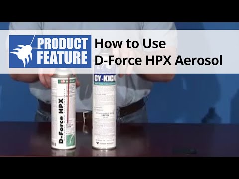  D-Force HPX Aerosol Product Review & Application Video 